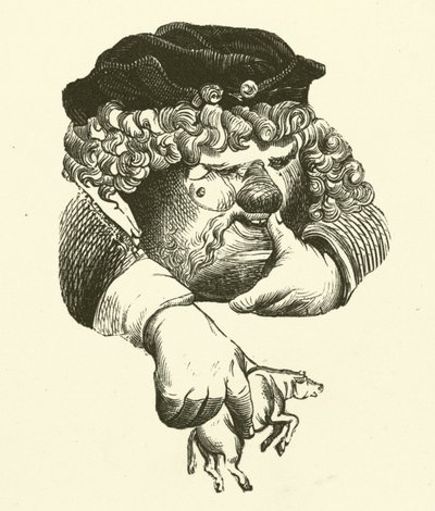 Illustration for the Works of Rabelais by Gustave after Dore